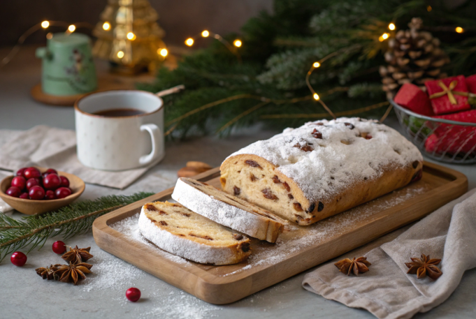 Christmas stollen from Lasunka TM! Traditional taste of Christmas with the aroma of spices and dried fruits! ❤️ Create a festive atmosphere in your home!